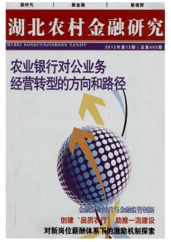 湖北乡村金融研讨杂志